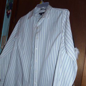 lands end button down blouse 16t nice nwot